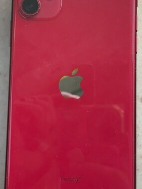 Apple iPhone 11 product Red 128 gb